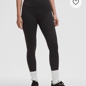 lululemon athletica Wunder Train Black Leggings